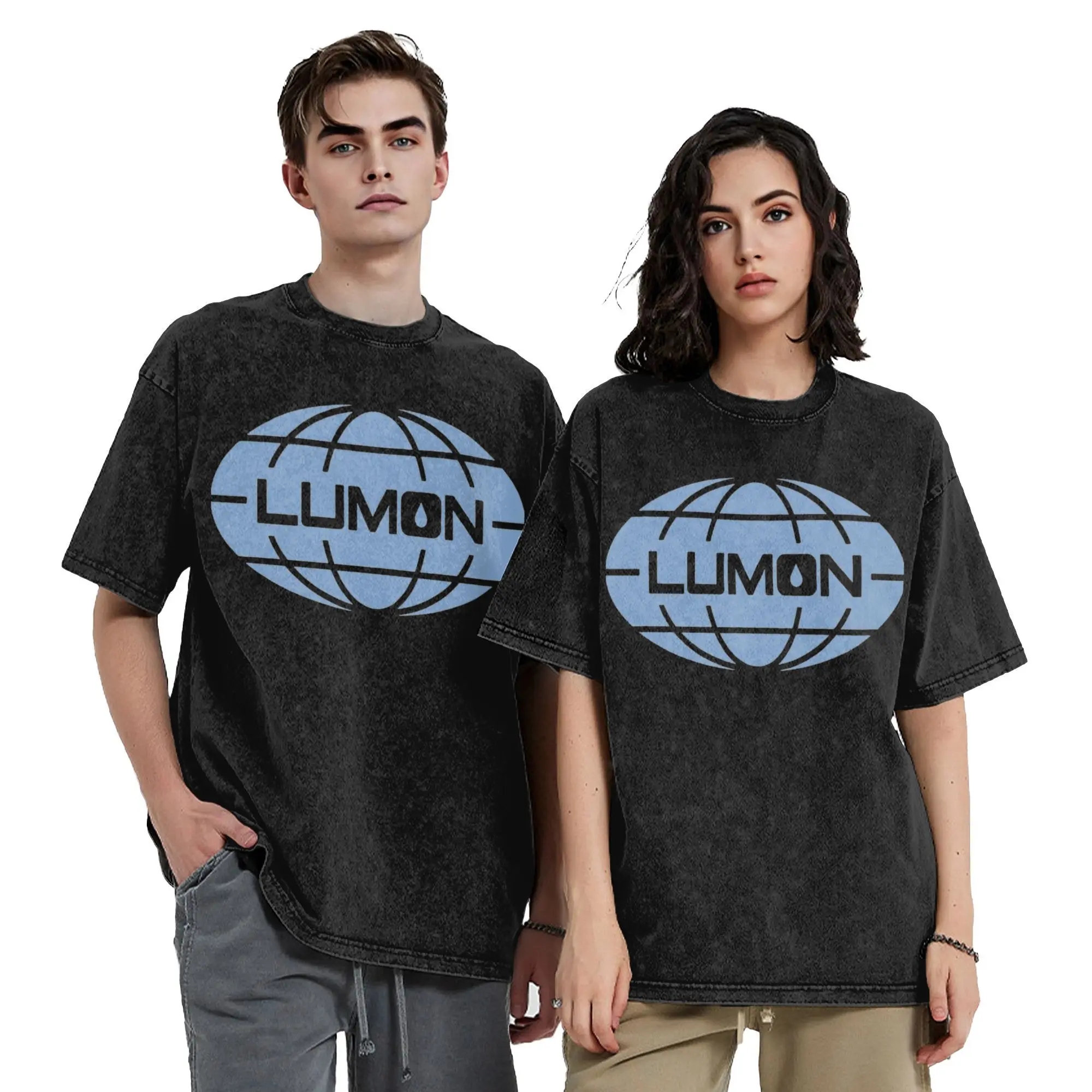 Vintage Lumon Macrodata Refinement Severance Merch T Shirt for Men Women  Washed Cotton Tee Shirts Clothes