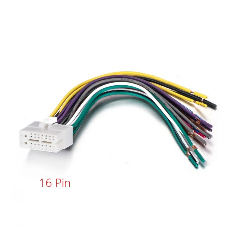 16 18 Pin Car Stereo Radio Power Speaker Wiring Harness Connector Cable Adapter for Clarion VX400 VX401 Vx404 Nx404 Nx602 Nx604