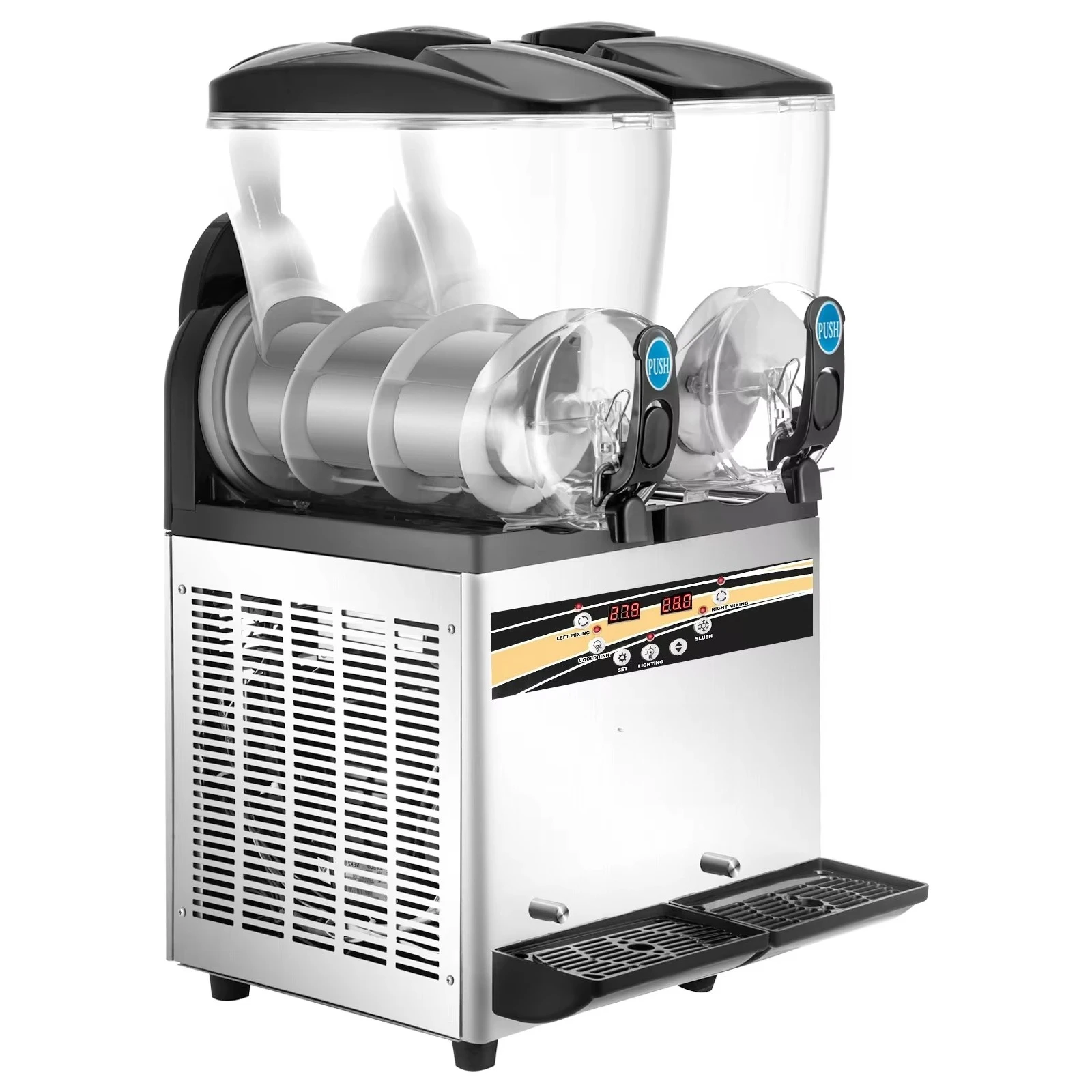 

15Lx2 tank commercial mud machine 1000W supermarket restaurant household beverage machine