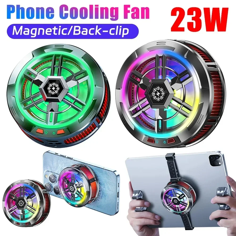 

Новый дисплей температуры, магнитный кулер для планшета, 30 Вт, охлаждающий радиатор для iPad, охлаждающая подставка, портативный охлаждающий радиатор для ноутбука