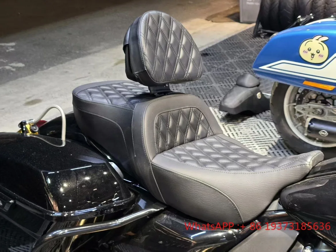 New Step up Big Sofa with 2 Gel Inside Seat with Adjustable Driver Backrest for 08-23 Touring