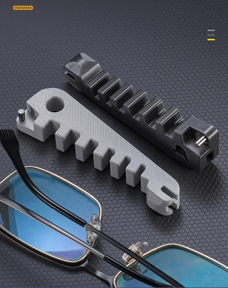 Eyeglass Leg Bending Adjustment Tool, Leg Bending Repair Tool, Eyeglass Frame for Leg Bending Adjustment.
