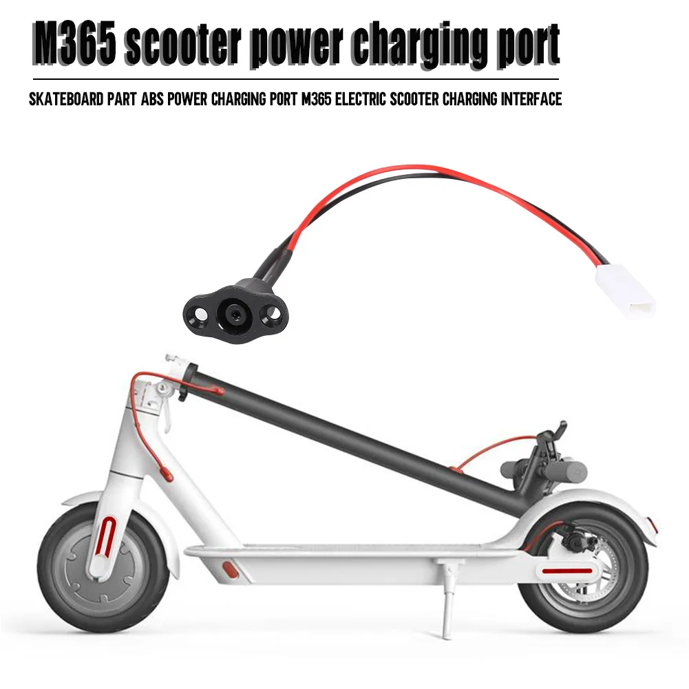 

Skateboard Charging Interface Not Easy to Damage Deformation Power Charging Port for M365 Electric Scooter