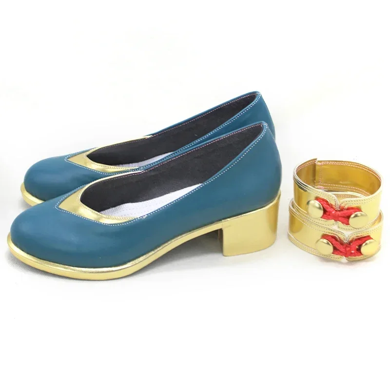 パーソナライズされたスターの衣装,コスプレ,ハロウィーンのカーニバルブーツ,PUレザーのアクセサリー