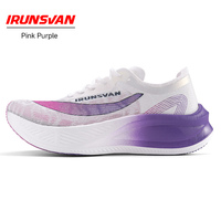 IRUNSVAN Carbon Plate Marathon Running Racing Shoes Professional Stable Support Shock-relief Ultra-light Rebound Sport Sneakers