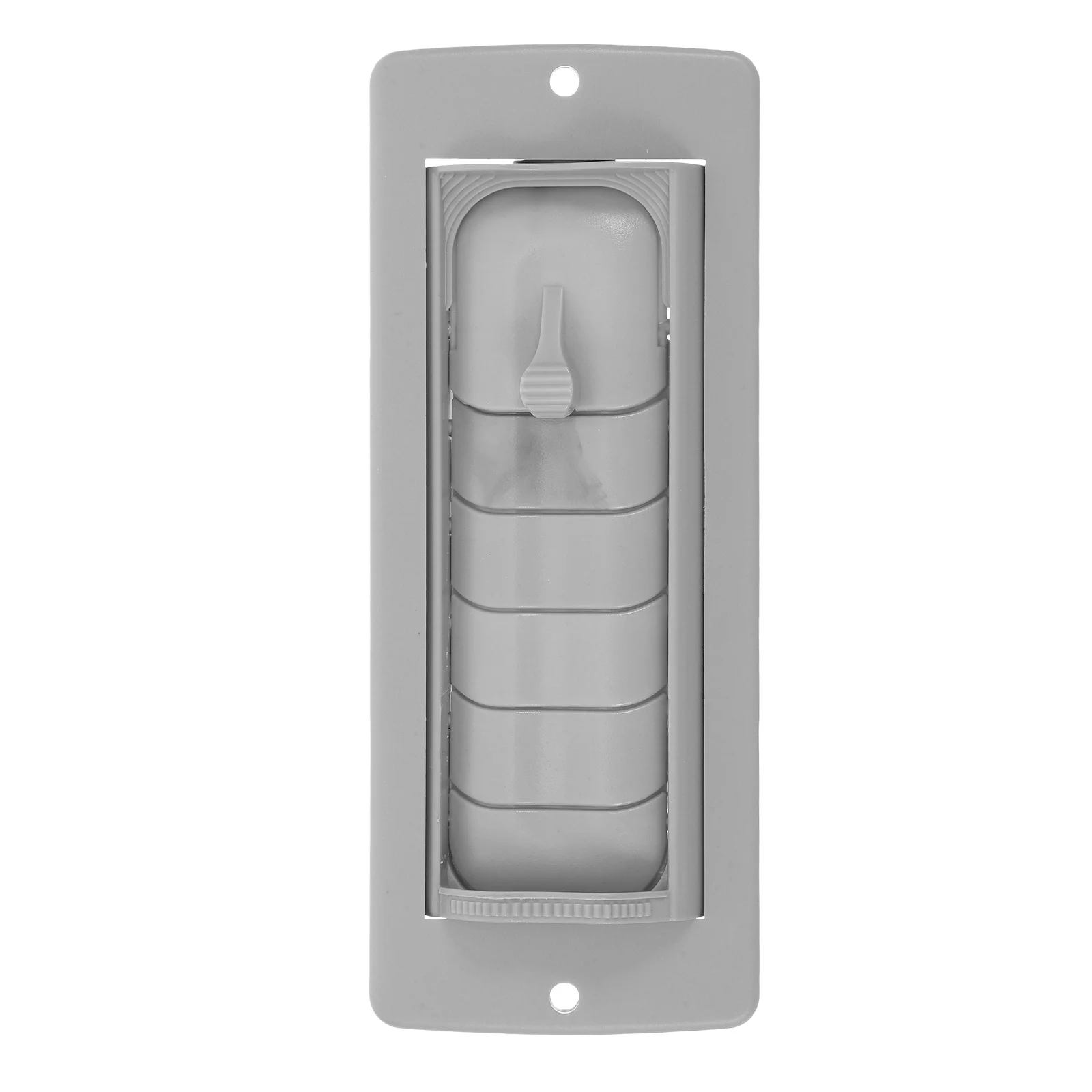 

Universal Car Air Conditioning Vent Cover Grey Adjustable for Rv Electric Vehicles Dashboard Air Vent Grille Outlet Replacement