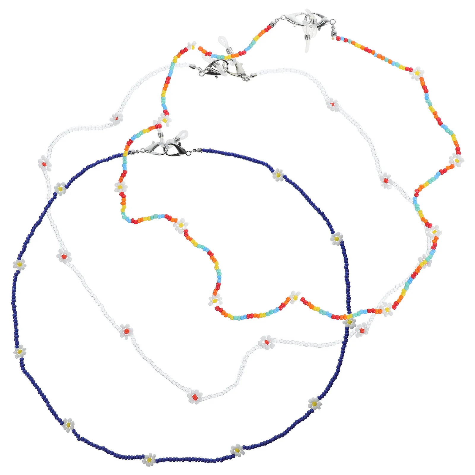 3 pcs Mask Retainer For Glasses Anti-Lost Neck Strap Eyewear Holder Outdoor Running Hiking Cycling Accessories