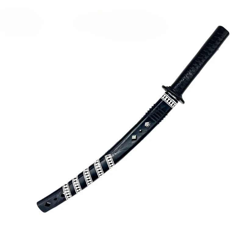 

60cm/23.62in Samurai Swords Plastics With Sheath Model Props Weapons Halloween Cosplay Anime Peripherals Holiday Gifts Ornaments