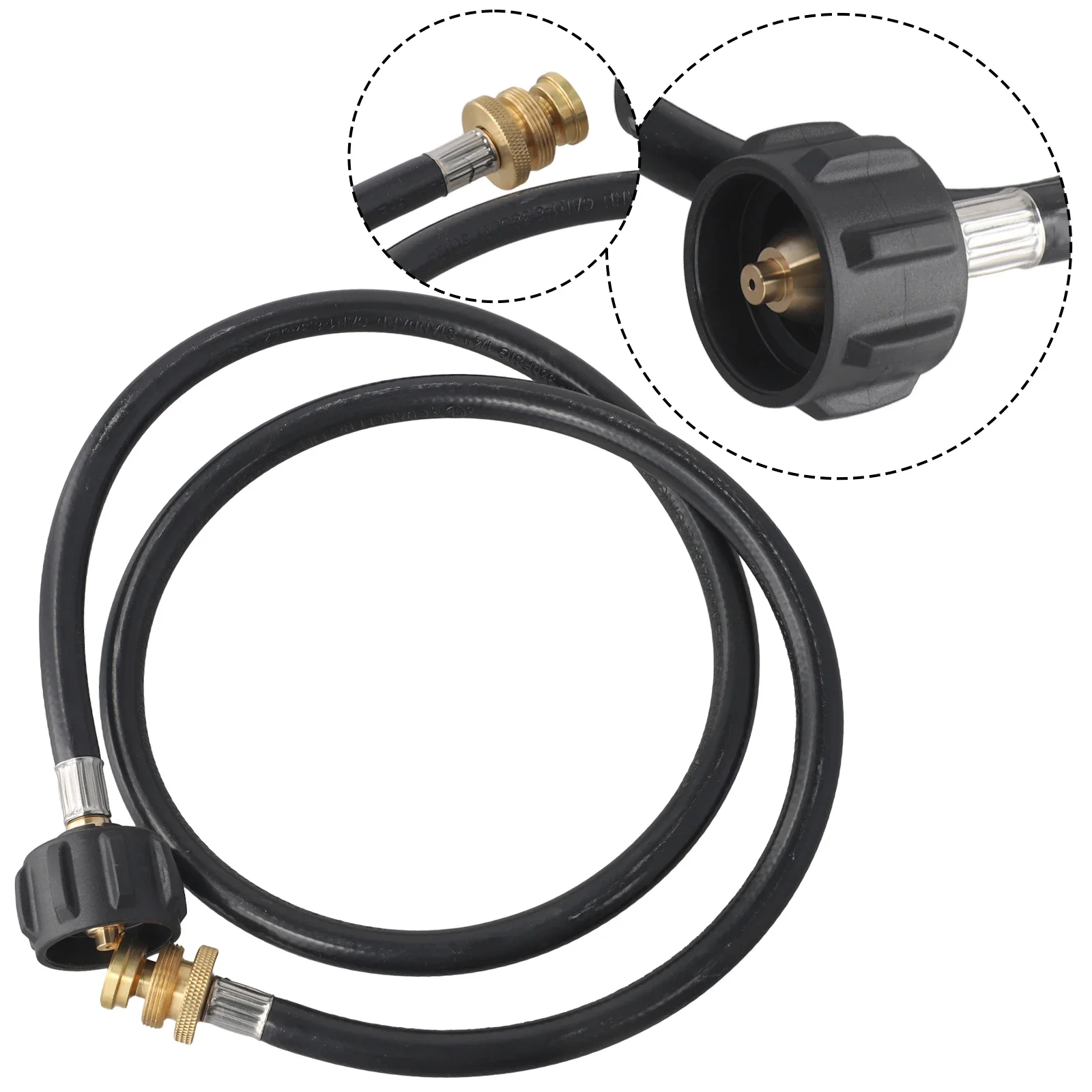 4 Feet Propane Hose Adapter Brass Propane Hose Adapter Propane Adapter Brass Propane Fitting Compatibility With Propane Tanks