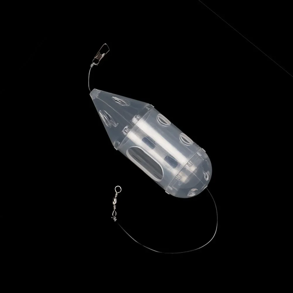 

Clear Cap Swim Feeders for Maggot Feeder and Carp Fishing Tackle perfect for Match Fishing and Pin Point Accuracy