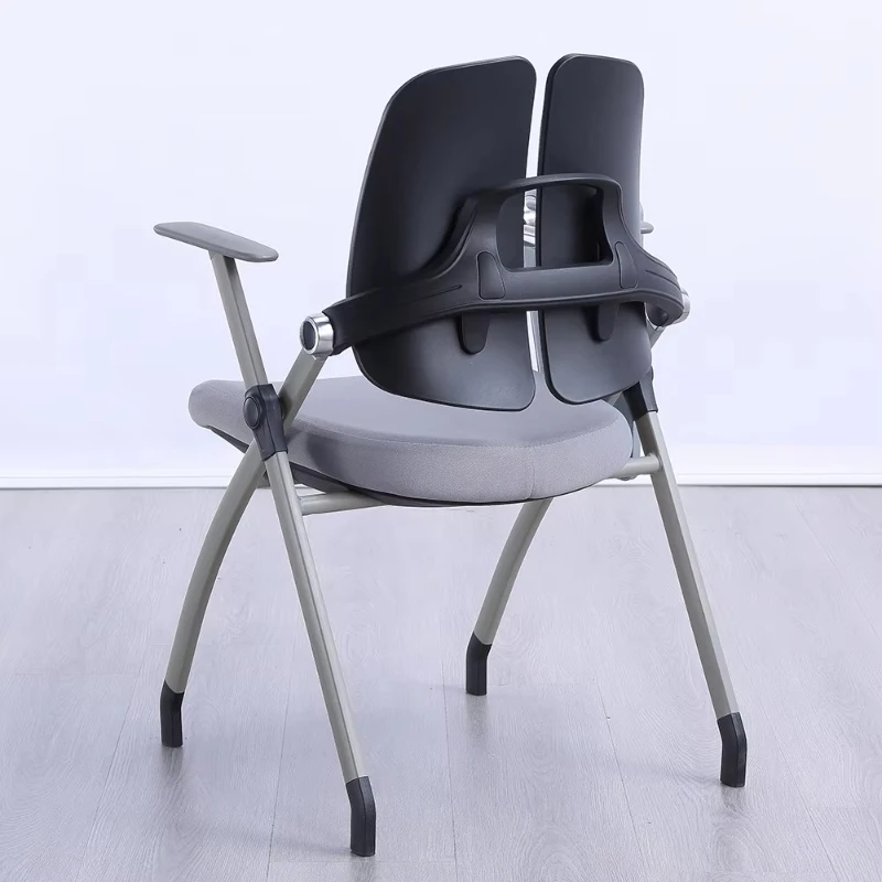 

College or high school classroom study chair with clipboard student chair