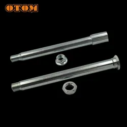 OTOM Front Rear Wheel Axle Fork Crash Slider Motocross Hub Shaft Pivot Assy For HONDA CRF250R CRF250X CRF450R CRF450X Motorcycle