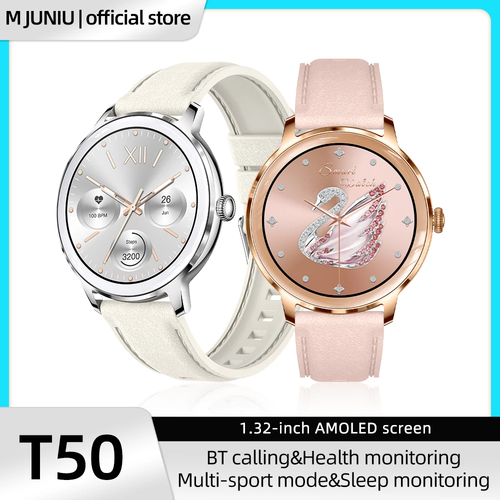 New Ultra Thin Smart Watch Women 1.32