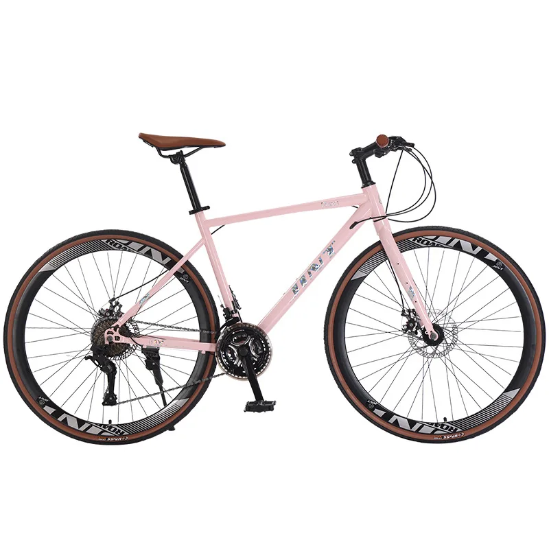 

700C straight-handled road bike for teenagers and young adults, ultra-light, 27-speed variable speed for both men and women