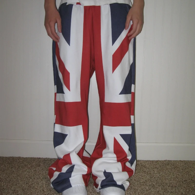 Herbst Frauen Kontrast Farbe Harajuku Vintage Jogginghose Britischen 2000er Jahre Straße Ästhetik Grunge Rock Lose Gerade Casual Hosen