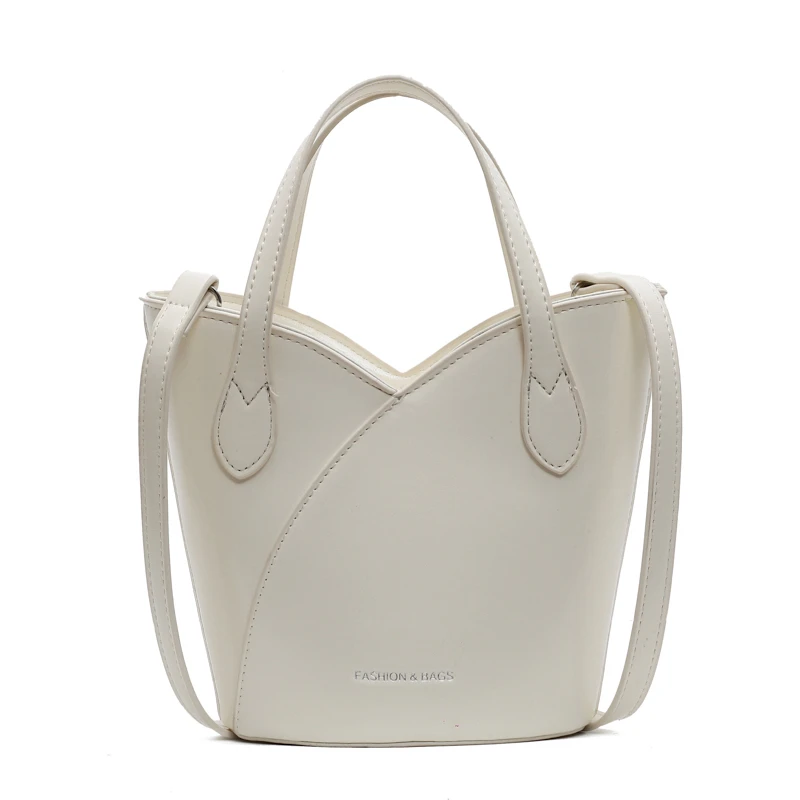 

Chic Elegant Leather Diaper Bag For Women Designer Crossbody Handbag Minimalist Vintage Stylish Shopper