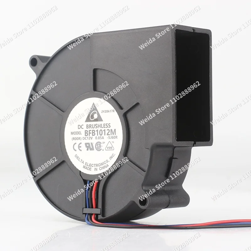Original Delta 5V 24V 48V DC12V 0.85A BFB1012M-5J60R AC EC 97X97X33MM 9733 9.7CM High air volume centrifugal turbine cooling fan