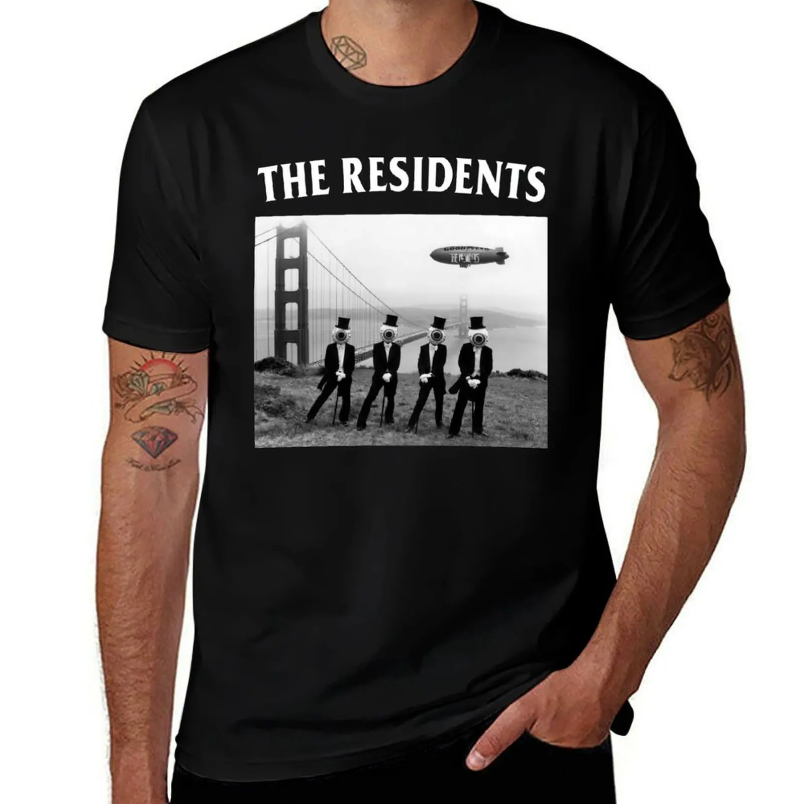 The Residents T-Shirt anime t shirts for man cotton t shirts man 100% funny t shirts man T-shirt