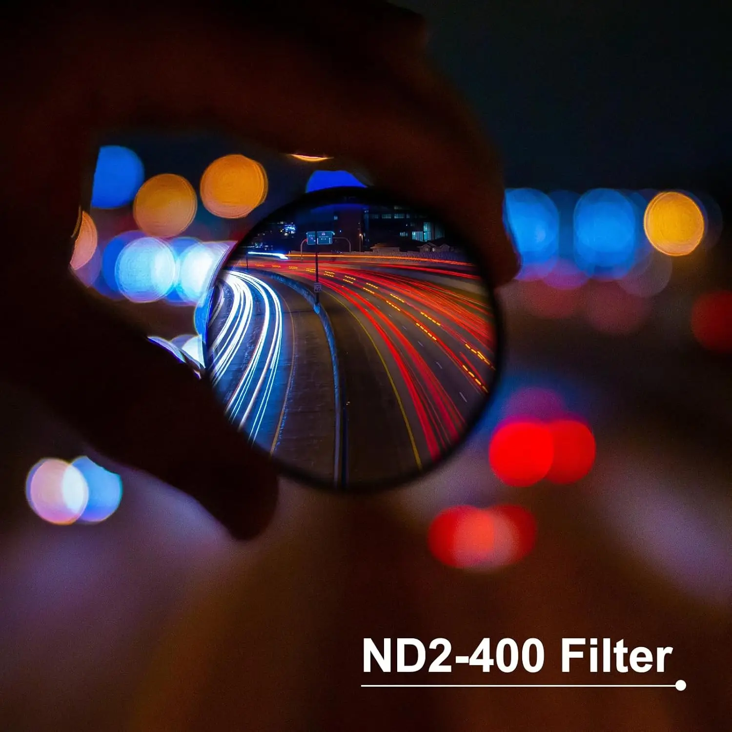 Ultra Slim ND2-ND400 Fader Variable Neutral Density Adjustable ND Lens Filter Optical Glass for Camera Photography Lens Filters