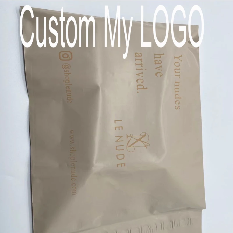 Custom LOGO mailing bag wholesale recycled mailers blue poly courier bag Small Medium