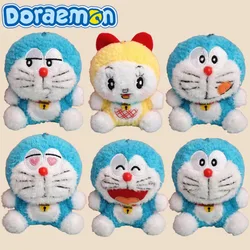 Anime Doraemon lalka z kreskówek pluszowa zabawka brelok wisiorek plecak plecak wisiorek dekoracja śliczne Kawaii Jingle Cat prezent dla dzieci