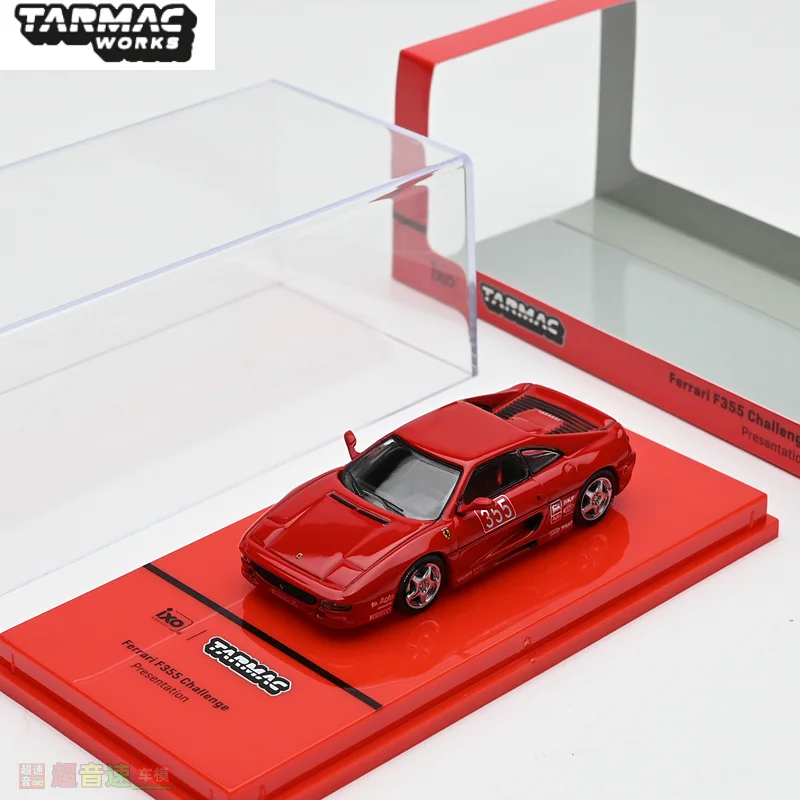 

В наличии: 1:64 F355 Challenge Presentation литая под давлением модель автомобиля из сплава, праздничная подарочная игрушка для мальчиков, декоративный предмет для взрослых.