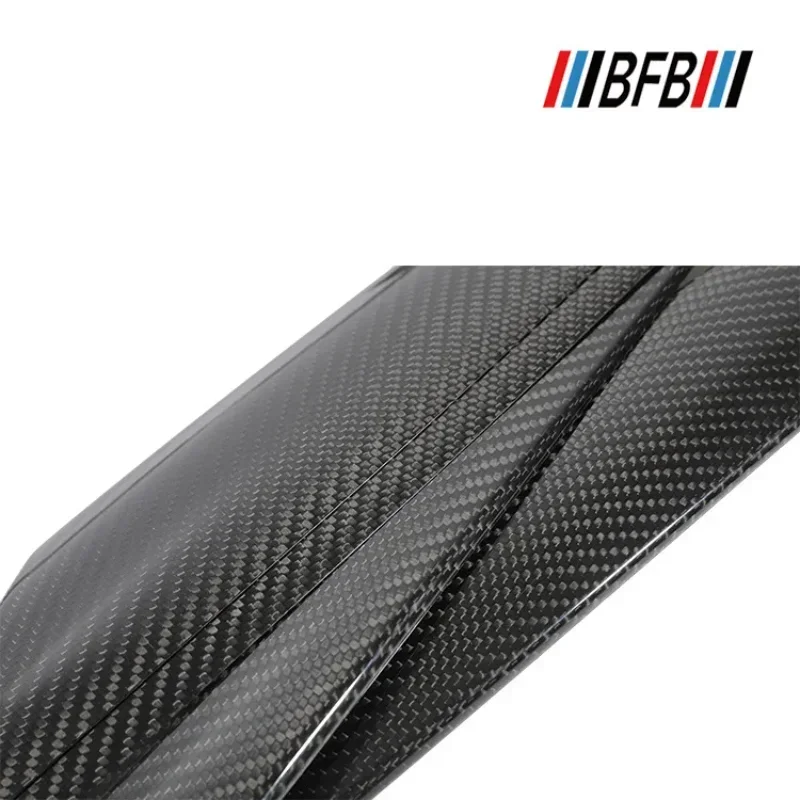 For BMW New X1 F48 F49 Real Dry Carbon Fiber 2016-2021 Instrument Panel Central Control Panel Door Interior Modification