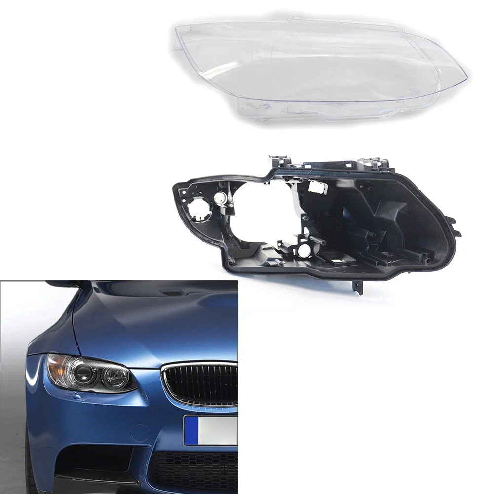 1Pcs Right Side Headlight Rear Shell Base Head Lamp Cover For BMW E92 E93 M3 328i 335i 2006‑2009 Car Accessories