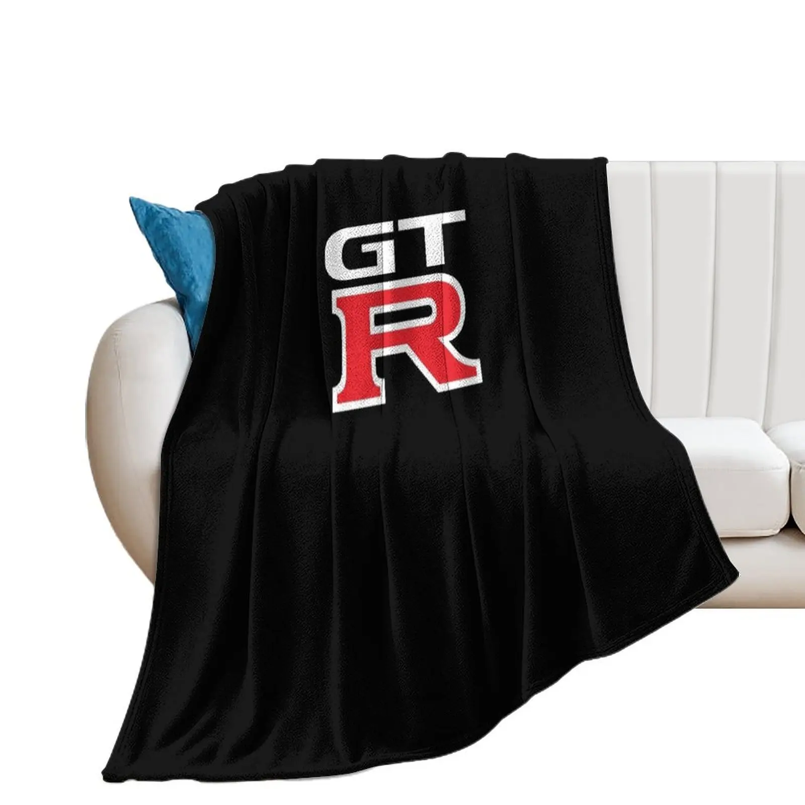 

NISSAN GTR Throw Blanket Bed linens Furrys Blankets