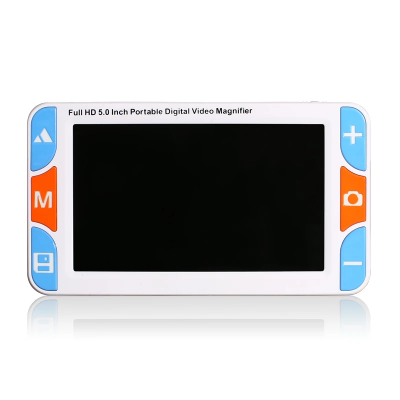 5 inch low vision assisted reading digital video magnifying glass