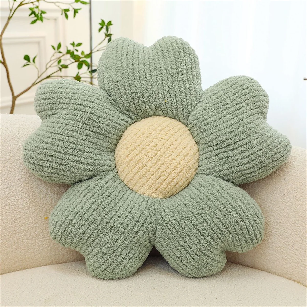 Flower Pillow, Flower Shaped Pillow, Flower Floor Pillow, Cute Flower Pillow, Aesthetic Pillow, Decorative Pillows B