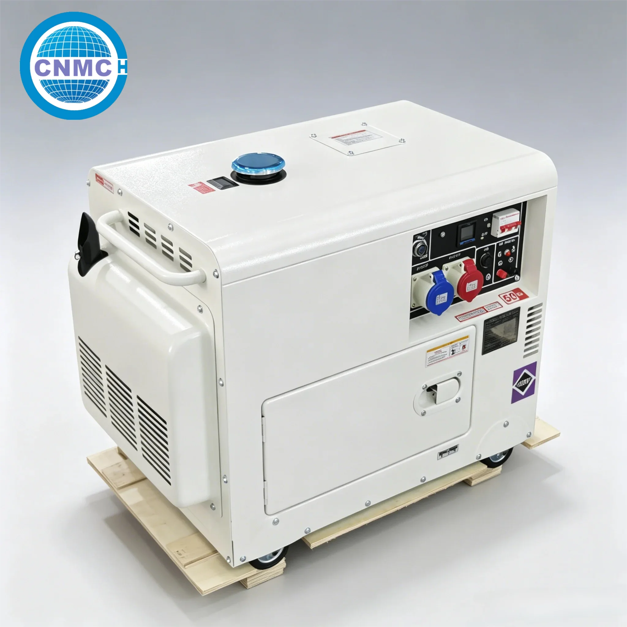 3KW 5KW 8KW 10KW Silent diesel generator 110V/220V/380V generator diesel With Wheels Electric generators for home electricity