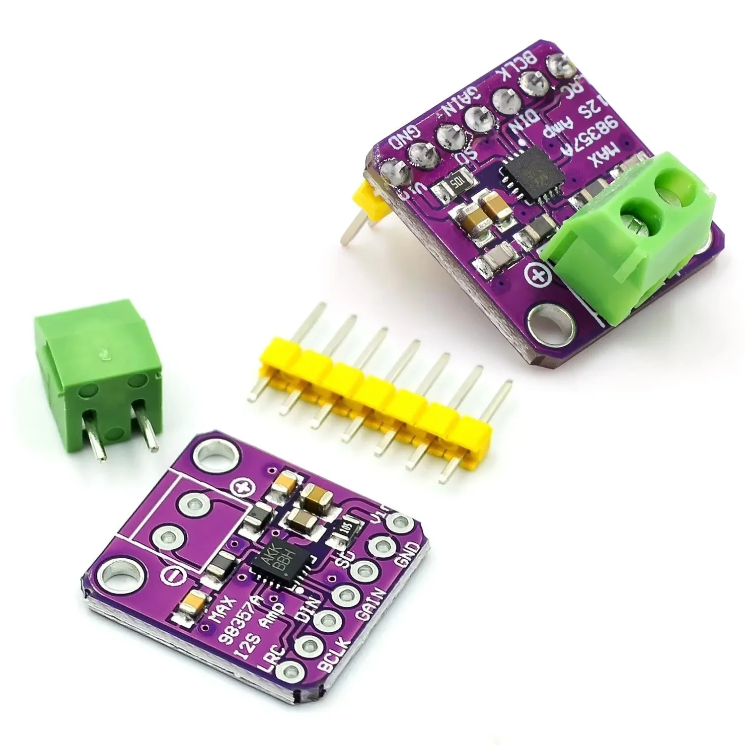 Max98357 I2S 3W Class D Amplifier Breakout Interface Dac Decoder Module Filterless Audio Board For for Raspberry Pi Esp32