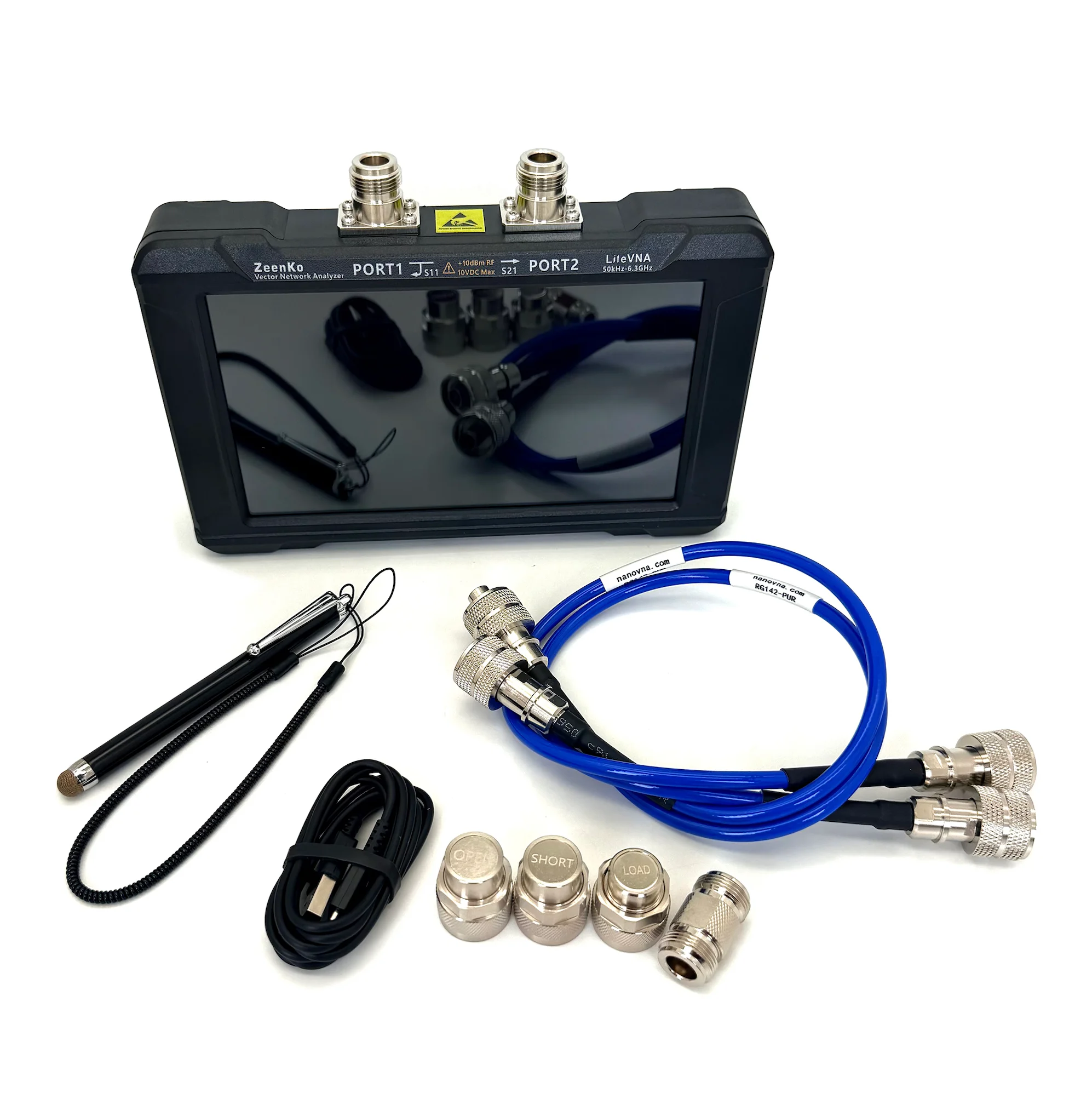 Zeenko LiteVNA 67 7 Inch Display Hand Held Vector Network Analyzer