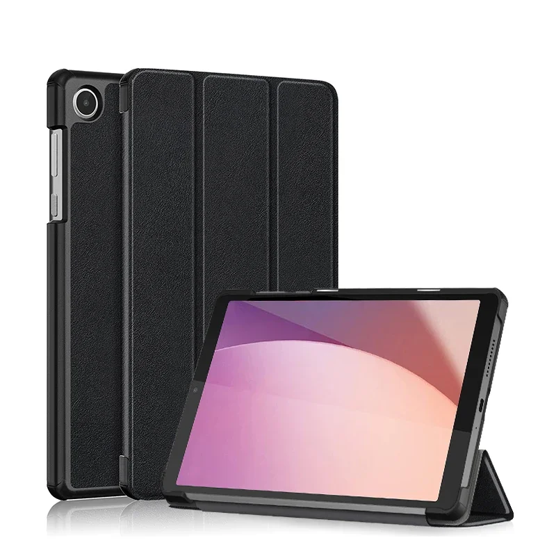 

Case For Lenovo Tab M8 4th 8 Inch 2023 FHD Gen 2nd 3rd HD Tab M9 Tablet TB-300FU Smart Cover Protective Shell PU Leather