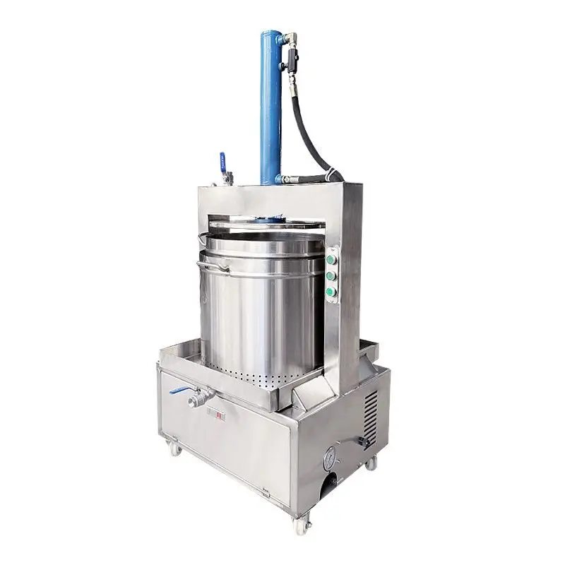 

High-power electric residue press, press lees, vegetable stuffing, fruit juice, lard residue extrusion oil press