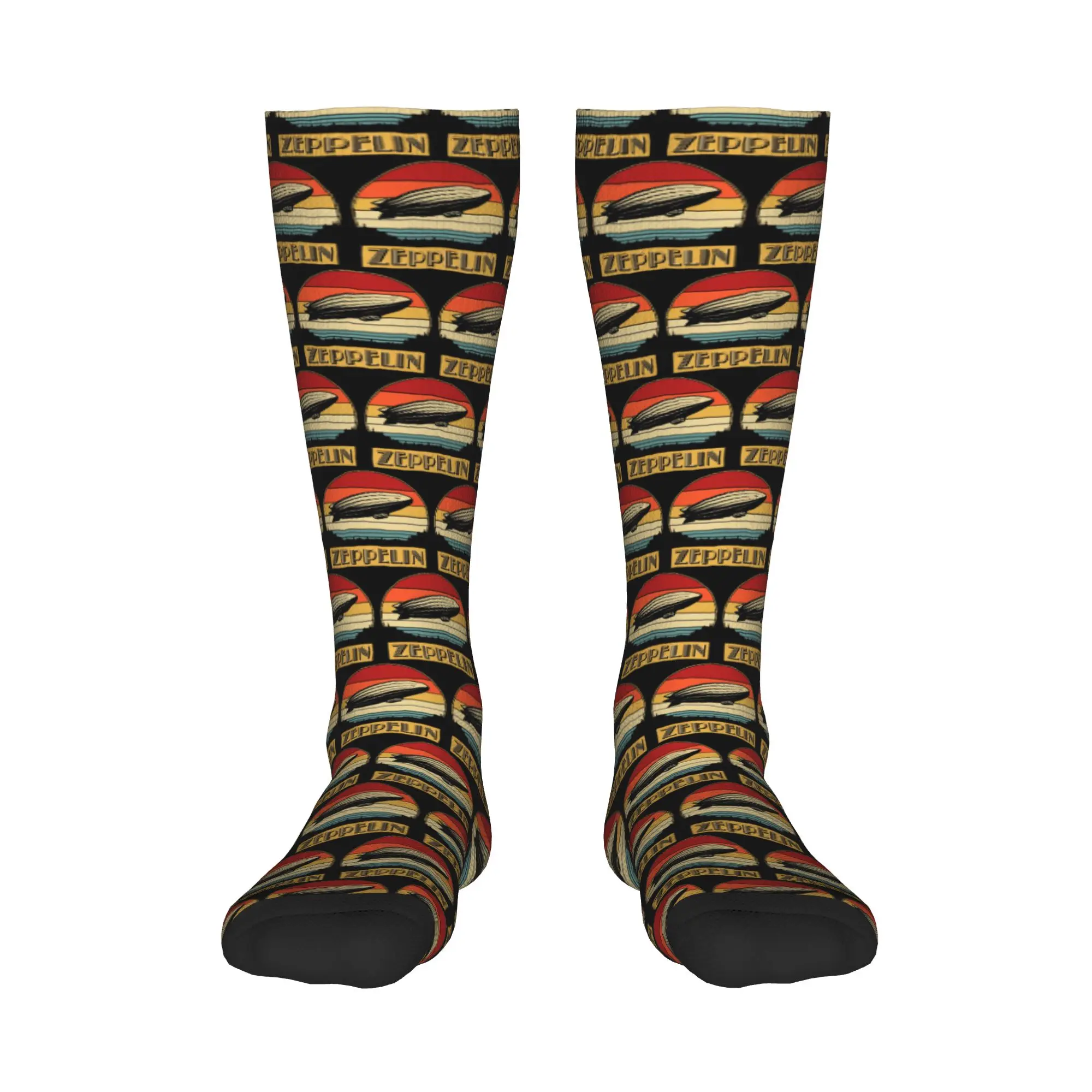 Alle Jahreszeiten Crew Strümpfe Led Zeppelin Socken Harajuku Lustige Hip Hop Lange Socken Zubehör für Männer Frauen Geburtstagsgeschenk