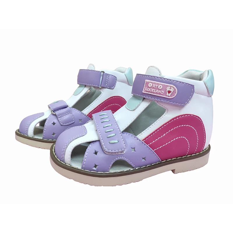 Baby Girls Boys Orthopedic Shoes For Kid Summer Cute Sandals Flat Feet Footwear With Arch Support size21-31