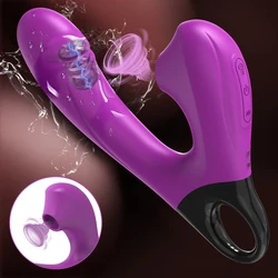 15 Vibration Modes Powerful Vibrator for Women Dildo G Spot Clitoris Sucker Vacuum Stimulator Female Sex Toys for Adults 18