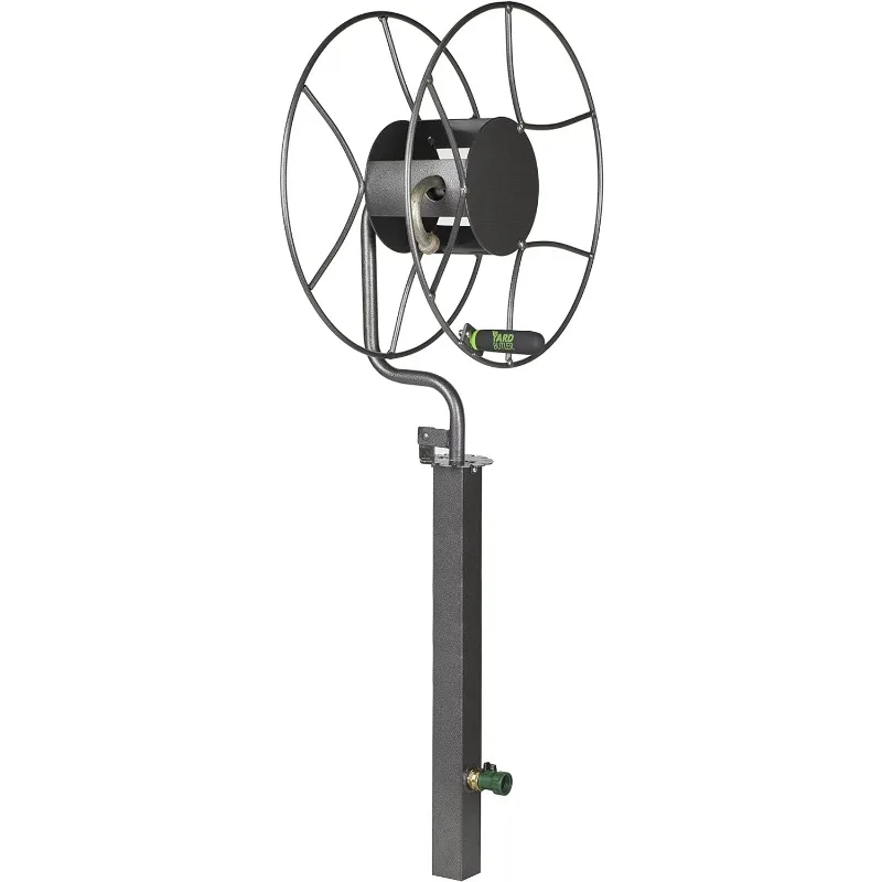 

Yard Butler Free Standing Swivel Hose Reel - Water Hose Caddy For Yard or Garden - Outdoor Garden Hose Accessories