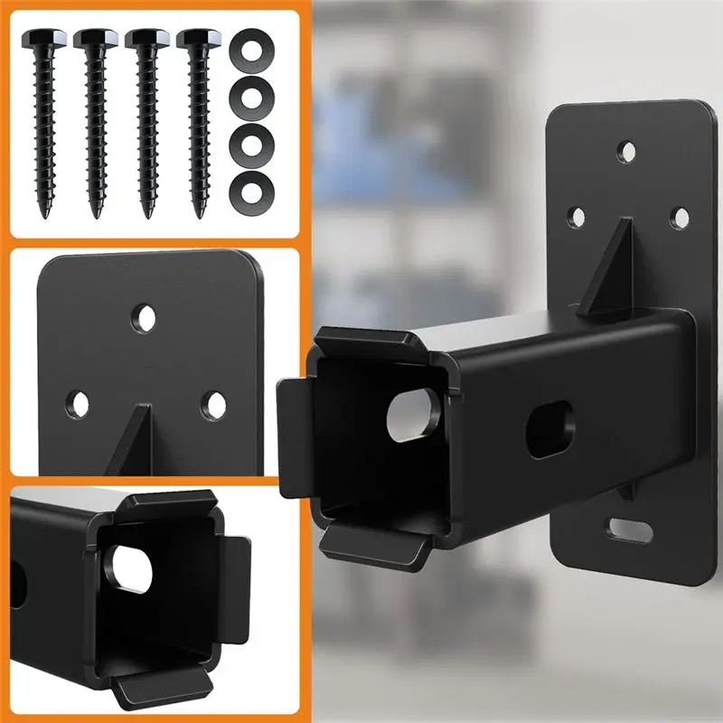 A84X-Hitch Wall Mount, Wall Mount Bike Rack Hitch,Hitch Cargo Carrier, Bicycle Hitch Receiver Storage,Cargo Rack Hanging