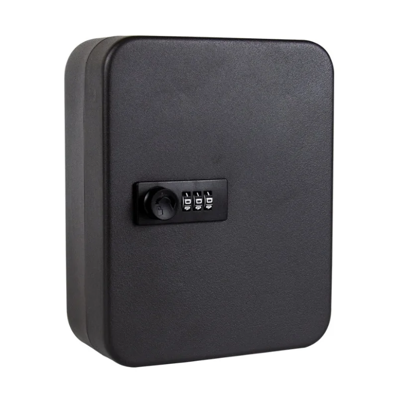 Wholesale Wall Mounted Carbon Steel Combination Key Box Password Key Management Cabinet For Real Estate Gym Locker Car Key