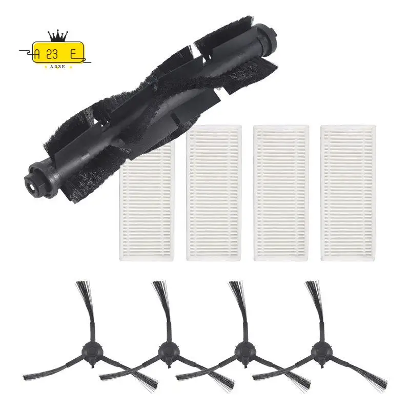 A23E-Robotic Vacuum Cleaner Roller Main Side Brush Hepa Filter Replacement Spare Parts Accessories Fit For TCL SWEEVA 6000 6500