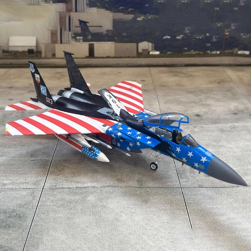 

Diecast 1:72 Scale F-15C Eagle Fighter Alloy Finished Aircraft Simulation Model Static Decoration Souvenir Gifts For Adult Boy