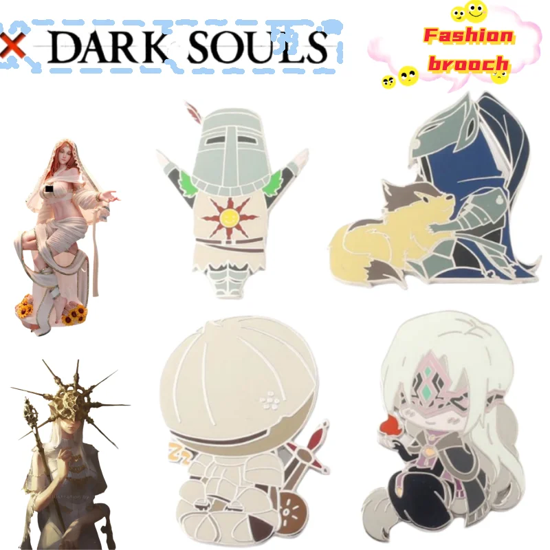 

Dark Souls Нито Изалит Шоджин aangndolin Game Товары Мультяшный значок Модная брошь для мужчин и женщин Аксессуар Праздничный подарок