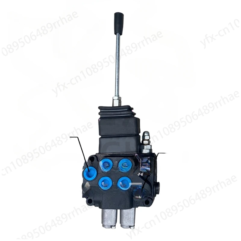 Hydraulic multi-way valve ZT12 distributor one control two belts bridge can be connected in series forklift P modified forklift