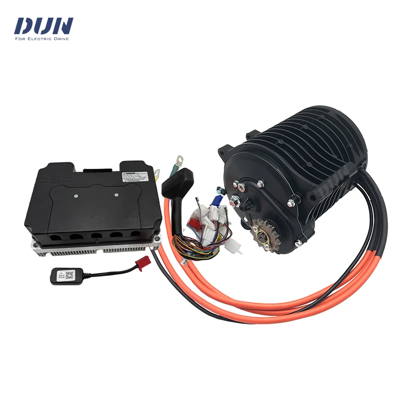 

High Speed QS138 70H 3000W V3 100kmh PMSM Mid-Drive Motor with ND 72680 Controller Kits