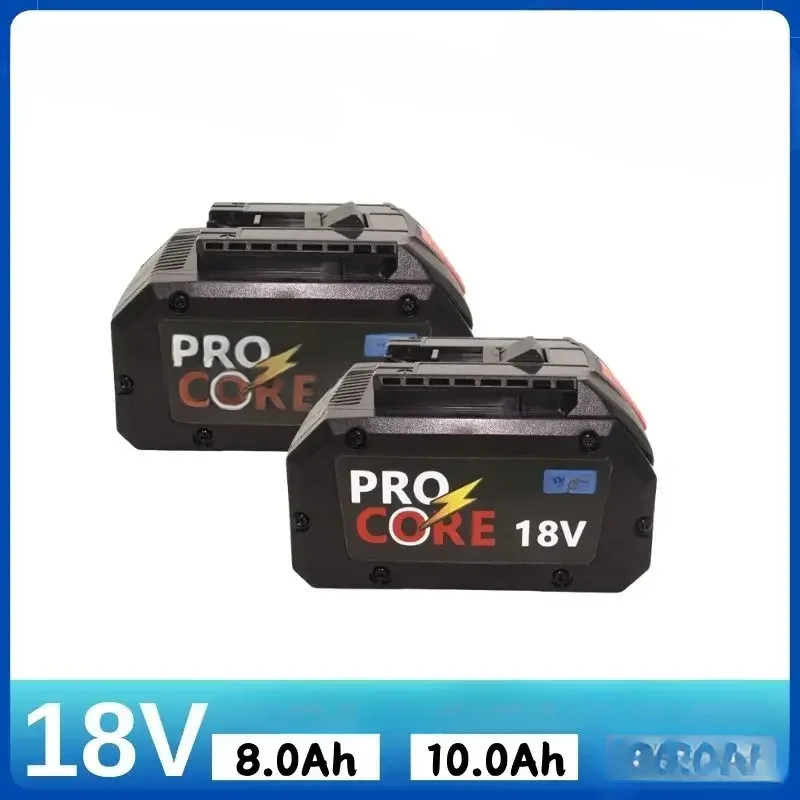 For BAT609 BAT618 with Bms for BOSCH Professional 18V 21700 Battery 10.0AH ProCORE 18V Li-ion Replacement