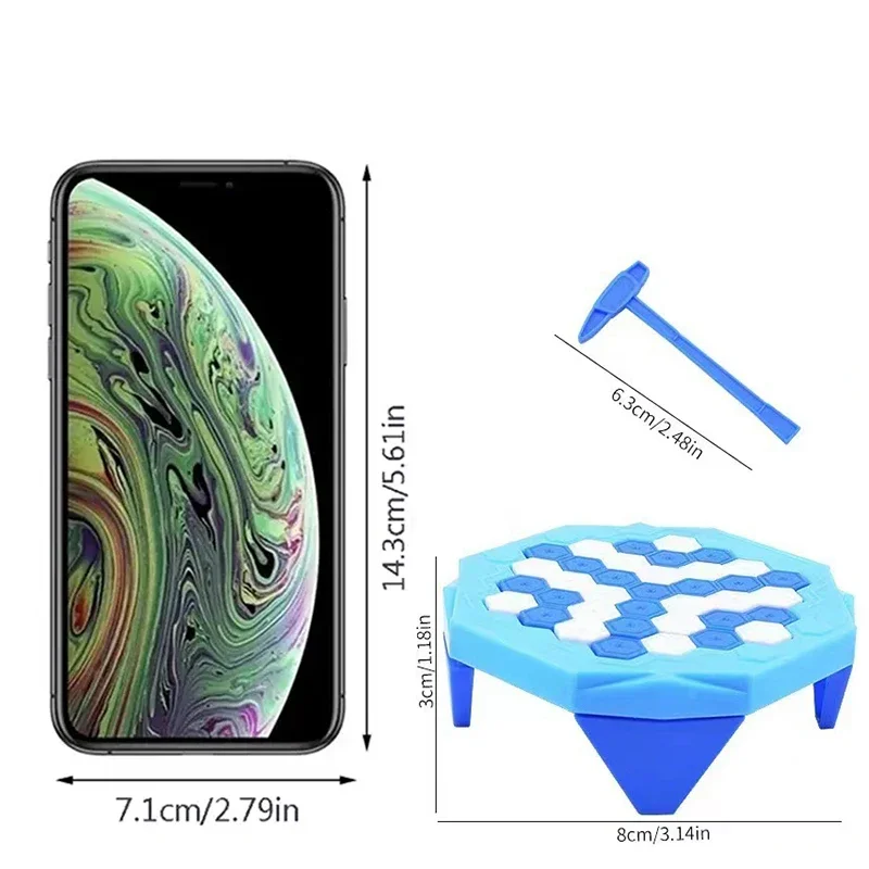 Sauver petit pingouin Mini pingouin brise-glace jeu de brise-glace jeu interactif de bureau pour enfants jouet Parent-enfant