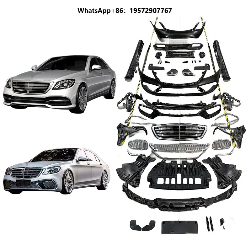 W222 S65 Facelift Car Bumpers Body Kit for W222 2014-2020 to Bodykit